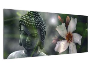 Abstraktní obraz - Buddha