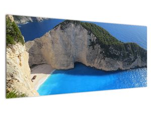 Obraz mořské zátoky - Zakynthos