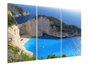 Obraz mořské zátoky - Zakynthos