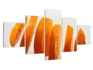 Moderní obraz - dílky pomeranče