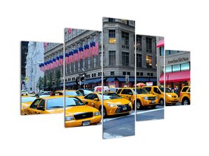 Moderní obraz - žluté taxi