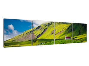 Obraz panorama krajiny