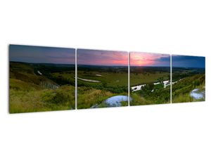 Obraz panorama krajiny