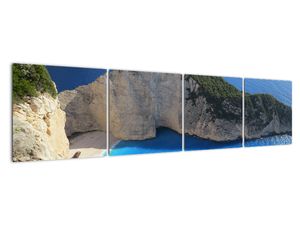 Obraz mořské zátoky - Zakynthos