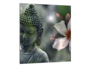 Abstraktní obraz - Buddha