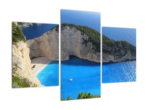 Obraz mořské zátoky - Zakynthos